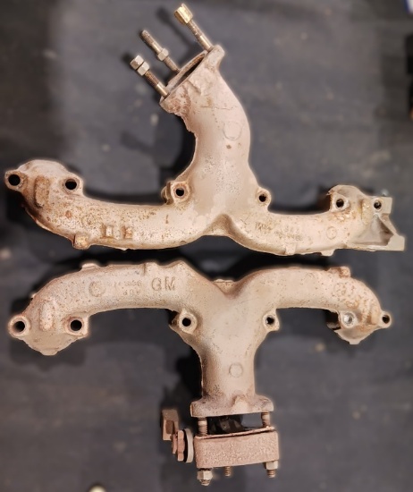 1955-56 Chevrolet V8 Exhaust Manifold SET