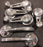 Mixed 1955-57 Chevy Door and Window Handles QTY 6