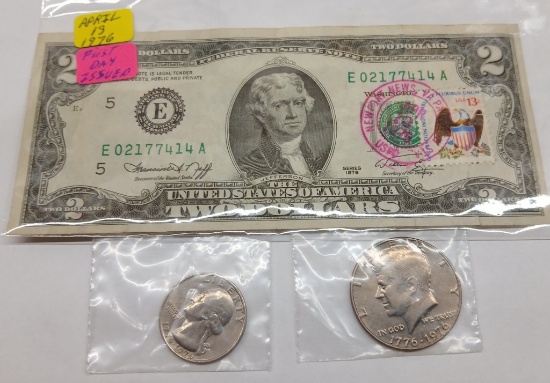 Bicentennial "First Day Issue" Collection QTY 3