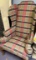 Wing back chair - missing cushion