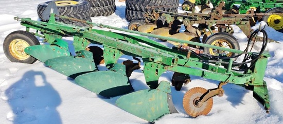 John Deere 4 bottom plow