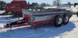 Agco 3732 manure spreader - nice