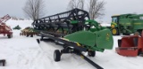 John Deere 625F flex head