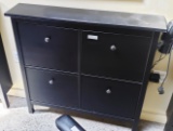 Stylist work station cabinet