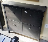 Stylist work station cabinet