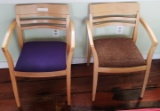 (2) chairs