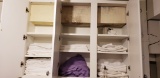 Contents of cabinet - towels