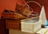 Misc baskets and décor