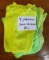 (4) Polyester short sleeve T's - High Visibility - size XL