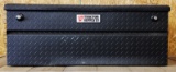 TSC Black diamond plate toolbox with key