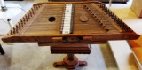 Antique Dulcimer on stand