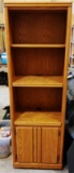 Oak book case