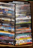 Box of assorted DVD's