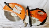 Stihl TS420 gas powered concrete cutting saw