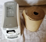 (2) GoJo dispensers, roll of paper towel