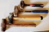 (4) mini sledge hammers