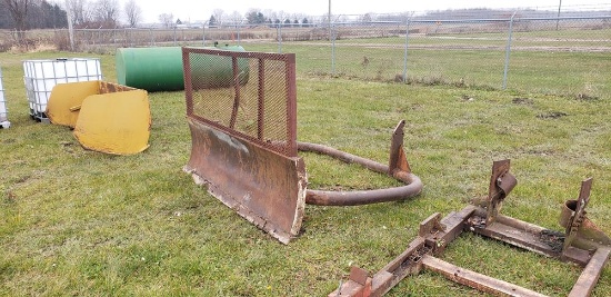 8' Pusher blade for tractor