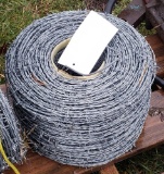 Roll of barbed wire