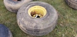 16.5 flotation tire on rim