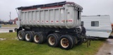 1973 Freuhauf Pup dump trailer 20' with Joe Dog