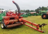 IH 830 forage harvester with hay head