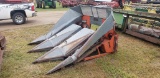 Allis Chalmers Gleaner 3 row narrow corn head