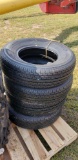 (4) NEW 225/75R15 trailer tires