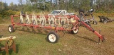 H&S hi capacity 12 wheel hay rake