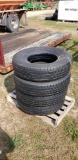 (4) NEW 235/85R16 trailer tires