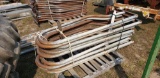 (3) pallets of freestalls with pipes