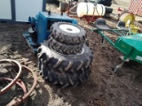 4 compact tractor tires on rims New
