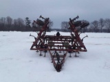 Case IH 4600 field cultivator 24 foot wing fold spike tooth leveler rear hitch and hyds