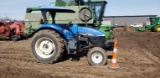 New Holland TB100 tractor 2wd, canopy, front weights, 2 remotes, 3 pt., 4 spd trans with high and lo