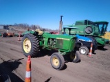 John Deere 4320 tractor 2wd, synchro, new tach, 2 remotes, 1 owner, believed to be around 7500 hrs.,
