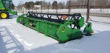 John Deere 625F grain head 2011 model, currently a low dam, Hydraflex,  single point hookup, stubble