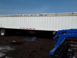 Steel hopper bottom trailer with roll tarp shur-lok tarp, spring suspension, 40 ft