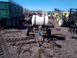 Trailer boom sprayer with pto pump