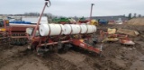 White 6 row planter Liquid fertilizer, vacuum, pto pump, no till counters (missing 1)