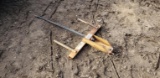 Bucket mount bale spear