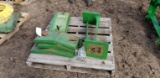 John Deere 20 series 6 front weights and brackets Sells as a set