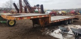 Econoline stepdeck Equipment trailer - tandem axle