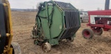 Badger round baler no tires, rough