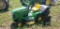 John Deere LTR 160 lawn tractor with bagger
