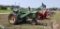 John Deere 3010 Narrow front, front push blade, gas, non running