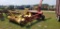 New Holland 790 pull type forage harvester hay head and 2 row corn head, 540 pto