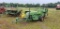 John Deere 336 square baler with thrower