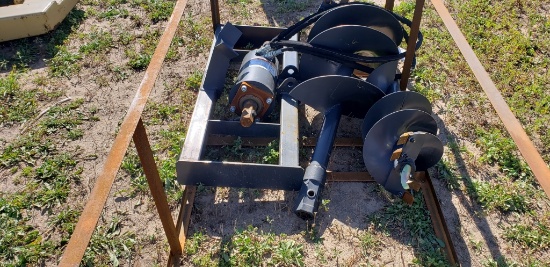 New quick attach posthole digger 12 and 18" bits