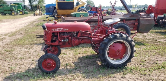 Farmall Cub with attachments