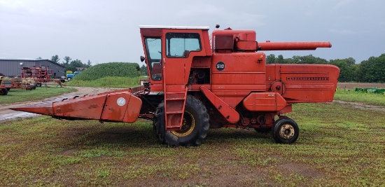Massey Ferguson 510 combine 44 4 row corn head, Massey Ferguson grain head