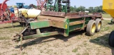 John Deere 780 manure spreader Tandem axle